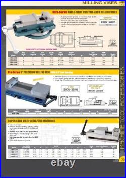 Pro-series Angle-tight Positive-lock 5 Milling Vise On Swivel Base (3900-2101)