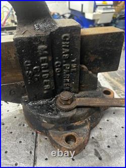 RARE Antique Chas Parker #974 Bench Vise