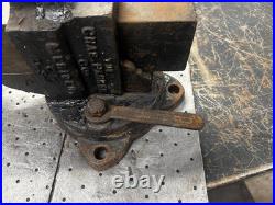 RARE Antique Chas Parker #974 Bench Vise