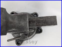 REED 104S 4-Bolt Swivel Base 4 Jaw Bench Vice Restored patina vintage usa