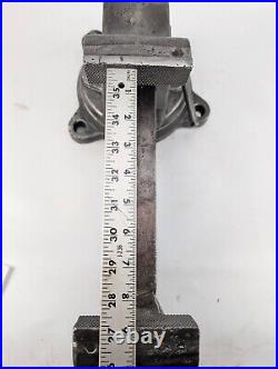 REED 104S 4-Bolt Swivel Base 4 Jaw Bench Vice Restored patina vintage usa
