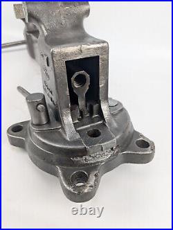 REED 104S 4-Bolt Swivel Base 4 Jaw Bench Vice Restored patina vintage usa