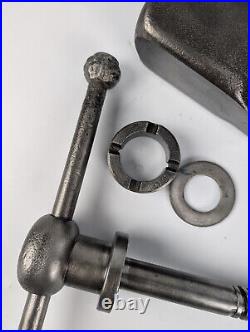 REED 104S 4-Bolt Swivel Base 4 Jaw Bench Vice Restored patina vintage usa
