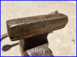 REED MFG Vise No. 205 5 Jaws Swivel Base 89lbs 1927 Production USA