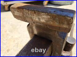 REED MFG Vise No. 205 5 Jaws Swivel Base 89lbs 1927 Production USA