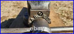Rare Antique Chas Parker No 994 Swivel Base Anvil Vise With Wrench 4 Jaws, 85lb