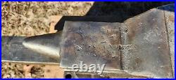 Rare Antique Chas Parker No 994 Swivel Base Anvil Vise With Wrench 4 Jaws, 85lb