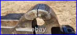 Rare Antique Chas Parker No 994 Swivel Base Anvil Vise With Wrench 4 Jaws, 85lb