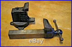 Rare Antique Prentiss No. 19 Vise 3.5'' Jaw 7'' Opening Swivel Base USA