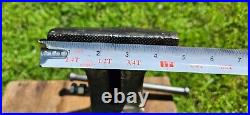 Rare Large Vintage Ridgid No 45FCPN Swivel Base Bench Vise, 4.5 Jaws, L@@K