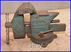 Rare Littlestown model 450 A vise swivel base 4 3/4 jaw collectible Littco tool