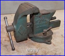 Rare Littlestown model 450 A vise swivel base 4 3/4 jaw collectible Littco tool