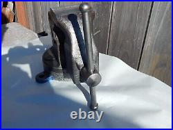 Rare MORGAN 340B SWIVEL JAW Machinist Vise withSwivel Base 4 Jaws Opens to 6 3/4