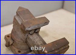 Rare Quick release bench vise V30 wilton style anvil swivel base collectible