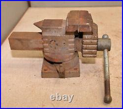 Rare Quick release bench vise V30 wilton style anvil swivel base collectible