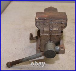 Rare Quick release bench vise V30 wilton style anvil swivel base collectible