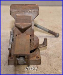 Rare Quick release bench vise V30 wilton style anvil swivel base collectible