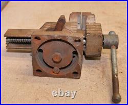 Rare Quick release bench vise V30 wilton style anvil swivel base collectible