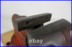 Rare! Vintage Columbian D45-m3, 5 Swivel Base Bench Vise Made In USA Cleveland