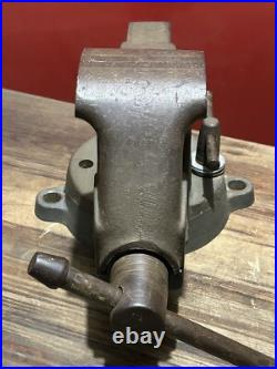 Rare Vintage Craftsman 506-51820 Swivel Base Bench Vise 3 1/2 Jaws 37 lb Beauty