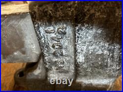 Rare Vintage Reed Bench Vise No. 204 1/2 With Swivel Base And 4 1/2 Jaws USA