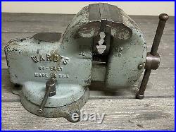 Rare Vintage Wilton Vise 4 Torco Branded Wards With Swivel Base All Original