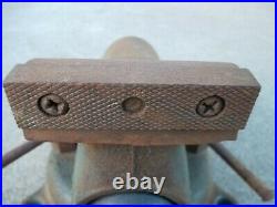 Rare Wilton 2-1/2 Bullet Machinist Bench Vise With Swivel Base Toddler Vice