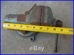 Rare Wilton 2-1/2 Bullet Machinist bench vise With Swivel base