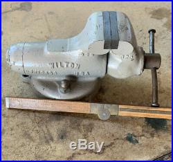 Rare Wilton 825 Toddler Bullet Vise 2 1/2 In. Jaws Early 1946 With Swivel Base