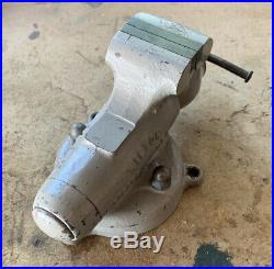 Rare Wilton 825 Toddler Bullet Vise 2 1/2 In. Jaws Early 1946 With Swivel Base