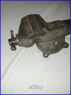 Rare! Wilton Bullet #3 Vise (pat pend) made in USA with Base Swivel