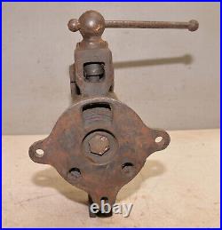 Rare Yost 203 1/2 swivel base bench vise collectible blacksmith knife maker V1