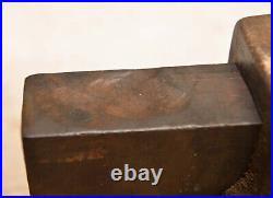 Rare Yost 203 1/2 swivel base bench vise collectible blacksmith knife maker V1