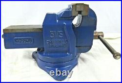 Record 3VS Bench Vise 4 Jaws Swivel Base Made In Sheffield England