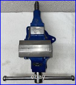 Record Heavy-Duty Vise Model 75 5 1/4 Jaw Width Swivel Base Fibre Grips