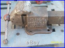 Reed 106 P Vise, 6 jaw, non-swivel base, good condition