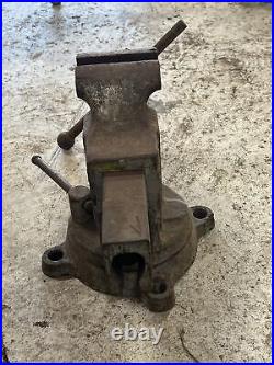 Reed Bench Shop Vise No. 204 Heavy Duty Swivel Base 4 Jaws