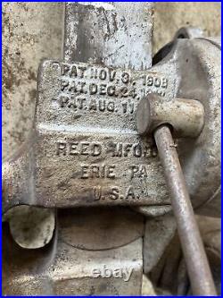 Reed Bench Shop Vise No. 204 Heavy Duty Swivel Base 4 Jaws
