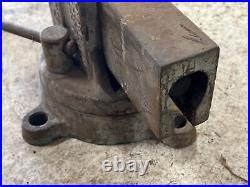 Reed Bench Shop Vise No. 204 Heavy Duty Swivel Base 4 Jaws