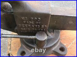 Reed Mfg. Co. 203 Bench Machinists Swivel Base Vise 3 Jaws