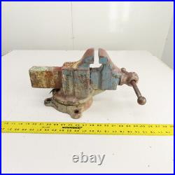 Reed Mfg. No. 204 Swivel Base Machinist Vise 4 Jaws Made in USA (Needs Cleaned)