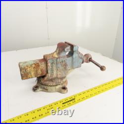 Reed Mfg. No. 204 Swivel Base Machinist Vise 4 Jaws Made in USA (Needs Cleaned)