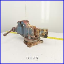 Reed Mfg. No. 204 Swivel Base Machinist Vise 4 Jaws Made in USA (Needs Cleaned)