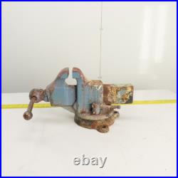 Reed Mfg. No. 204 Swivel Base Machinist Vise 4 Jaws Made in USA (Needs Cleaned)