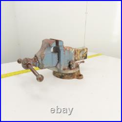 Reed Mfg. No. 204 Swivel Base Machinist Vise 4 Jaws Made in USA (Needs Cleaned)