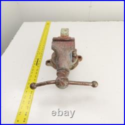 Reed Mfg. No. 204 Swivel Base Machinist Vise 4 Jaws Made in USA (Needs Cleaned)