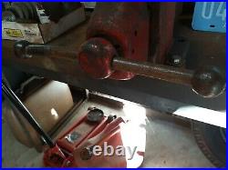 Reed Red 105 Vise, 6 Jaw Opening, 5 Wide Jaw, non-swivel base, good condition