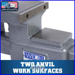 Reversible Bench Vise 5.5 Jaw 6.75-10.75 Opening 360° Swivel Base