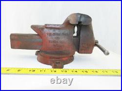Details about   NOS Ridge Tool 4" Jaws 5" Open Utility Swivel Base Bench Vise Made in USA 