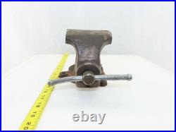 Ridge Tool No. 400-R 4 Jaws 5 Open Utility Swivel Base Bench Vise Made in USA